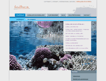 Tablet Screenshot of korallrev.se